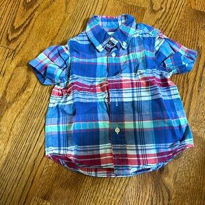 12M Ralph Lauren button up